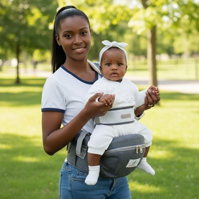 Porte bébé ergonomique Confort balade sécuritaire
