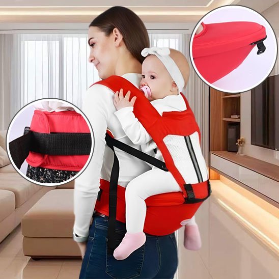 Porte bébé ergonomique Confort premium ajustable