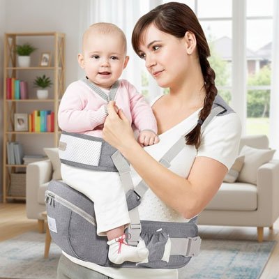 Porte bebe ergonomique et sécuritaire