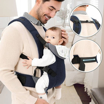 Porte bébé ergonomique support épaule