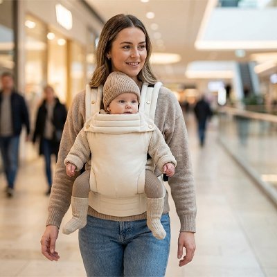 Porte bébé physiologique | Confort Premium - Paradis du bébé