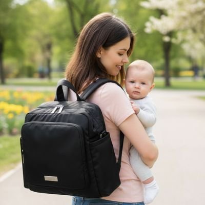 Sac à dos à langer | Élégance Pratique - Paradis du bébé