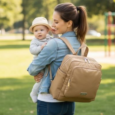 Sac à dos à langer | Élégance Pratique - Paradis du bébé