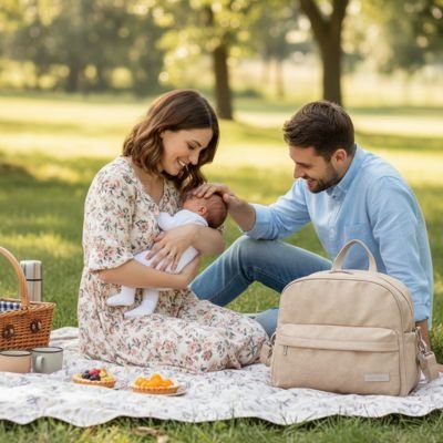 Sac à langer bébé | Élégance Fonctionnelle - Paradis du bébé
