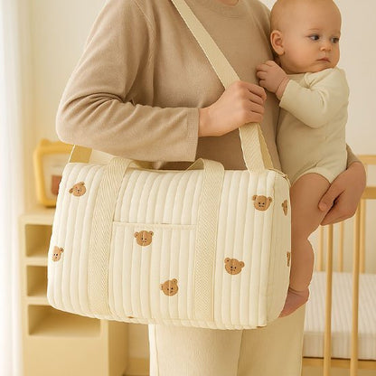 Sac a langer bebe | Élégance Minimaliste - Paradis du bébé