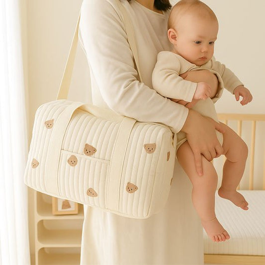 Sac a langer bebe | Élégance Minimaliste - Paradis du bébé