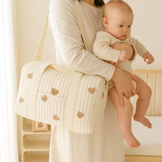 Sac a langer bebe élégance minimaliste 