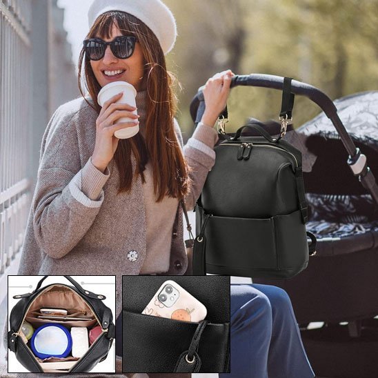 Sac à langer multifonction compartimenté