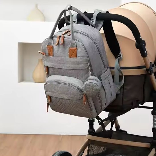 Sac à langer | Multipoches Élégant - Paradis du bébé