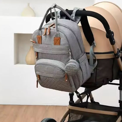 Sac à langer | Multipoches Élégant - Paradis du bébé