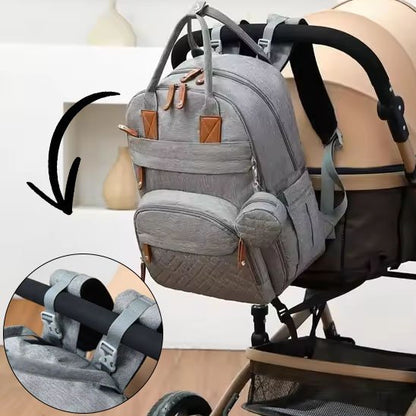 Sac à langer | Multipoches Élégant - Paradis du bébé