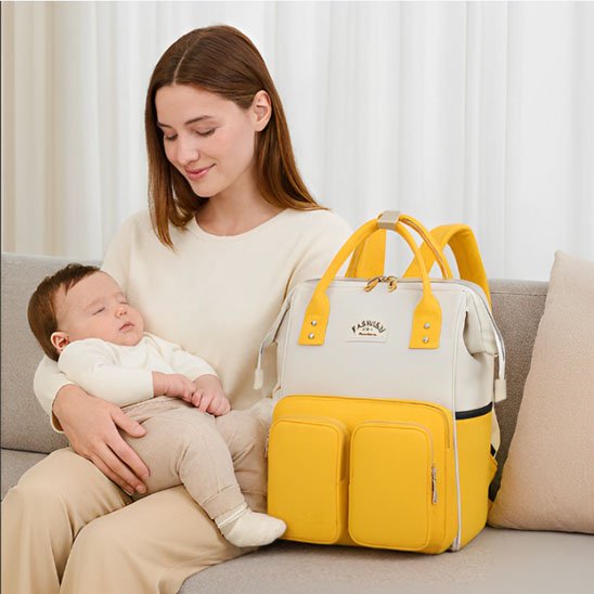 sac à langer silhouette épurée