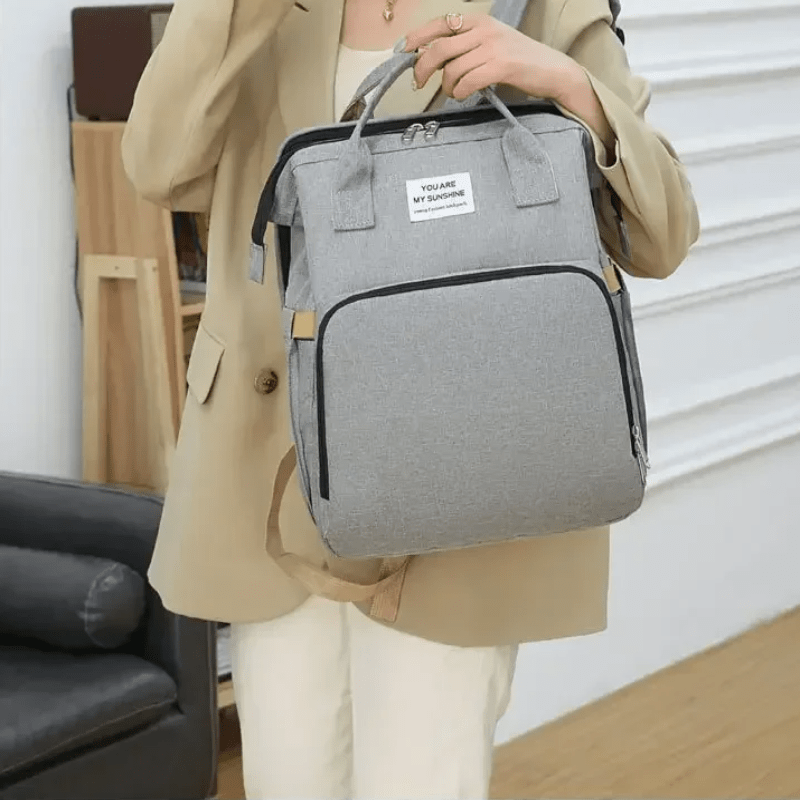 Sac de Voyage BigBackpack Gris maman 
