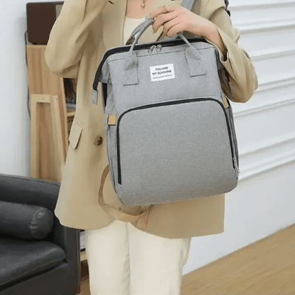 Sac de Voyage BigBackpack Gris maman 