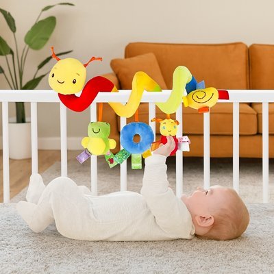 Spirale d'activité bébé | Éveil Sensoriel - Paradis du bébé