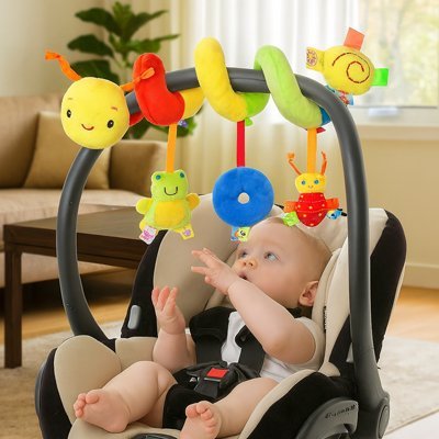 Spirale d'activité bébé | Éveil Sensoriel - Paradis du bébé