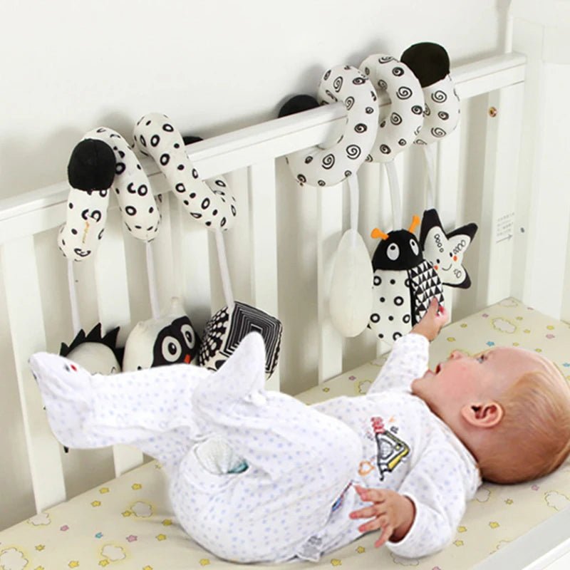 Spirale d'Activité Bébé Éveil Sensoriel Contrasté sensorielle