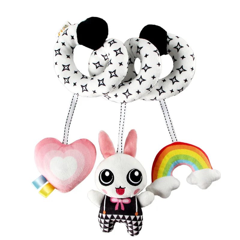 Spirale d'Activité Bébé Éveil Sensoriel Contrasté unisexe