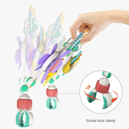 Spirale d'activité bébé Éveil Sensoriel Nomade clip
