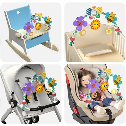Spirale d'activité bébé Éveil Sensoriel Nomade multifonction