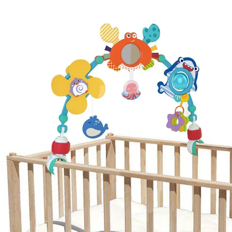 Spirale d'activité bébé Éveil Sensoriel Nomade solution parfaite