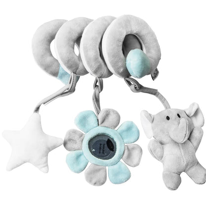 Spirale d'activité bébé SensoryJoy gris