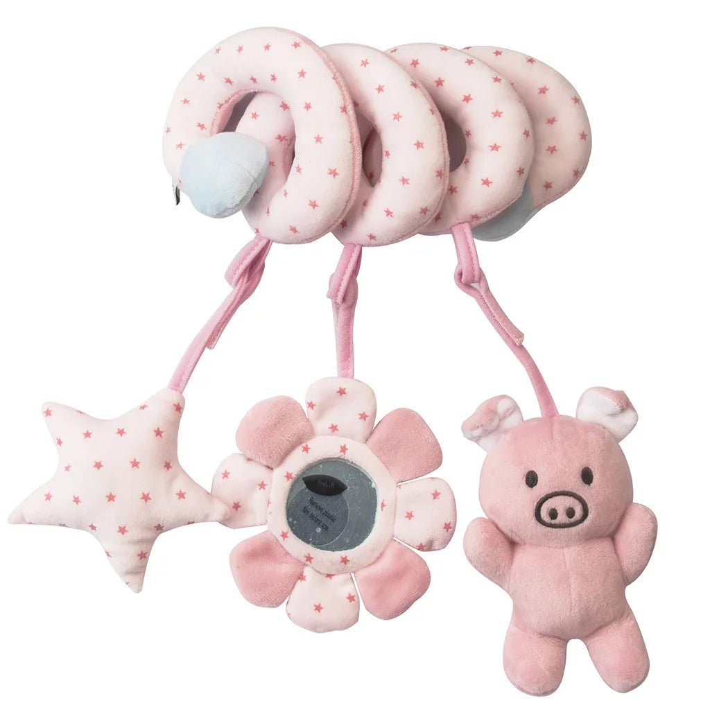 Spirale d'activité bébé SensoryJoy rose