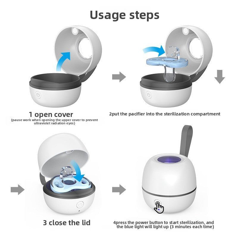 Stérilisateur de sucettes protection ultime - Paradis du bébé