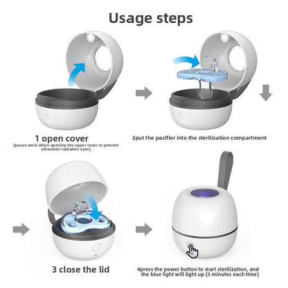 Stérilisateur de sucettes protection ultime - Paradis du bébé