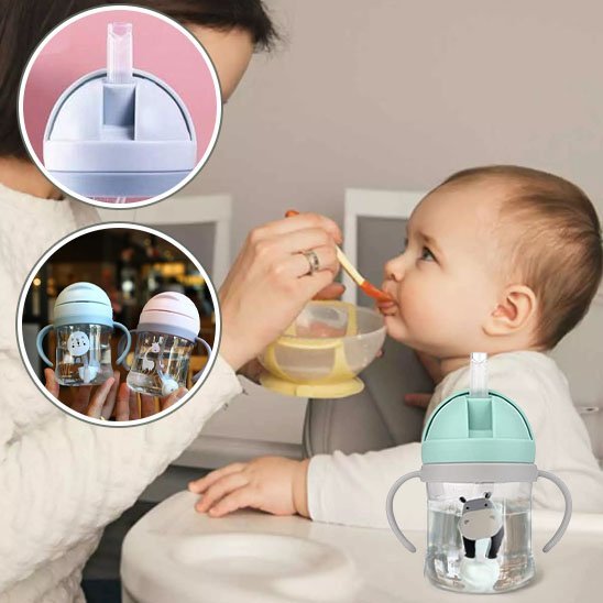 Tasse d'apprentissage | Anti - fuite Ergonomique - Paradis du bébé