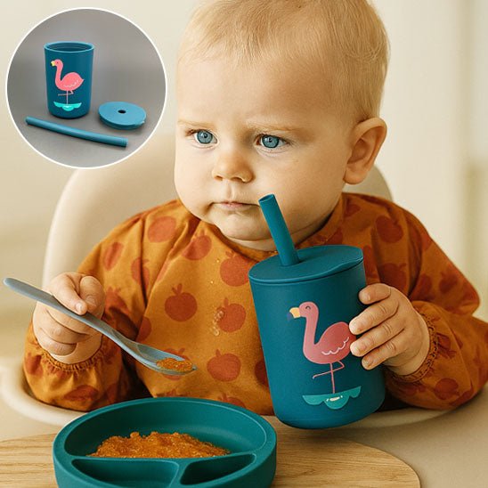 Verre bebe | Anti - fuite Coloré - Paradis du bébé