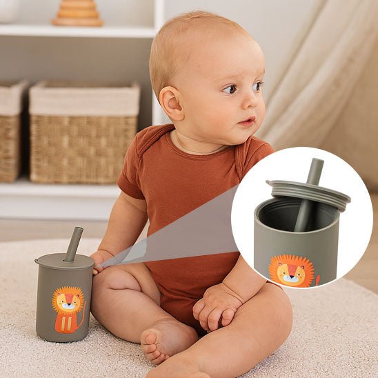 Verre bebe | Anti - fuite Coloré - Paradis du bébé