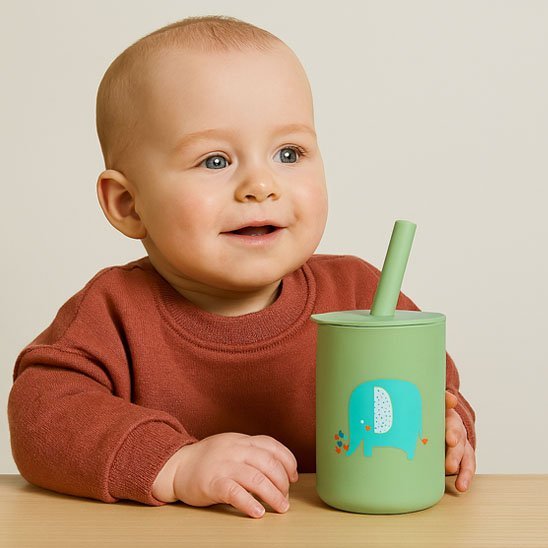 Verre bebe | Anti - fuite Coloré - Paradis du bébé