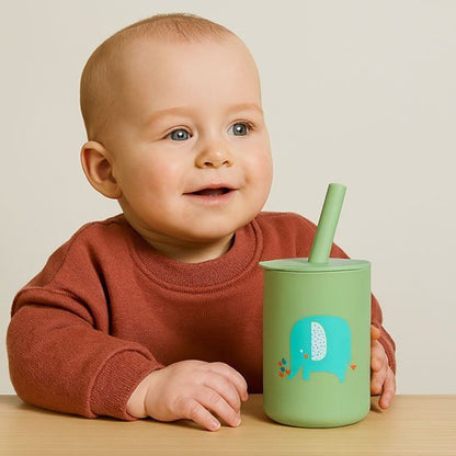 Verre bebe | Anti - fuite Coloré - Paradis du bébé