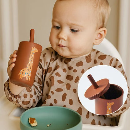 Verre bebe | Anti - fuite Coloré - Paradis du bébé