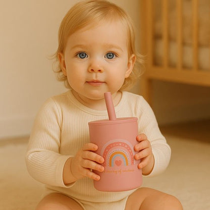 Verre bebe | Anti - fuite Coloré - Paradis du bébé