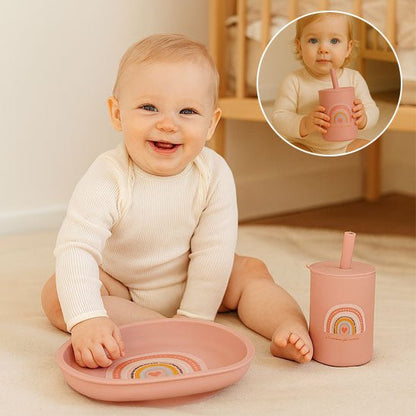 Verre bebe | Anti - fuite Coloré - Paradis du bébé